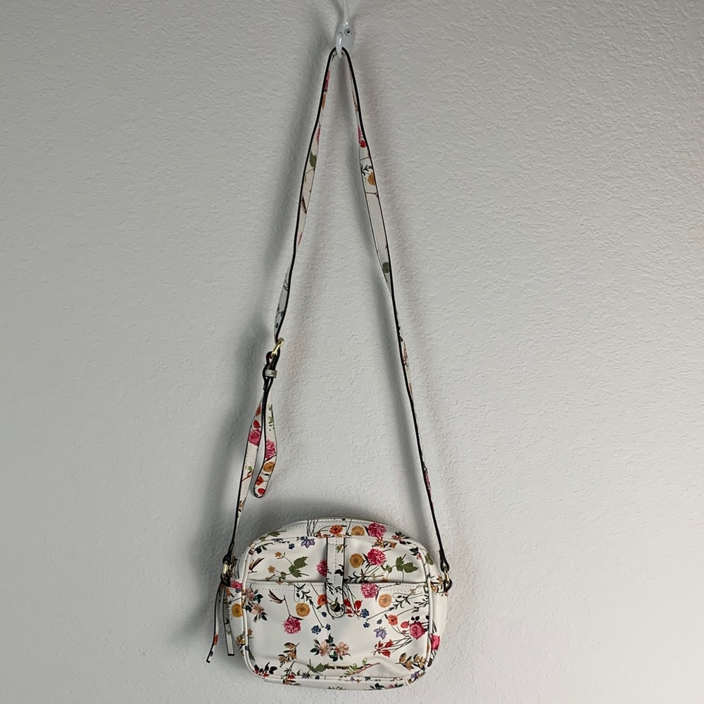 Nine West Floral Print Crossbody Bag